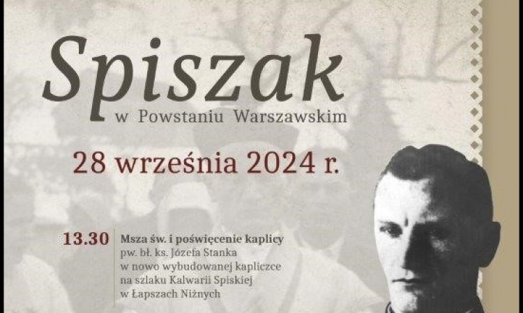 OBCHODY ROCZNICY ŚMIERCI BŁ. KS. J. STANKA- PLAN DNIA